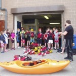 Cub Kayak Day Jun'10 1010037 (1) Early morning briefing at The Den