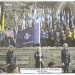 Centennial Flag travels to the Northern Hemisphere - Finland