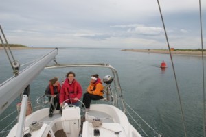 Approaching home - Malahide Estuary