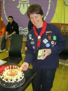 20th Birthday cake rolled out!