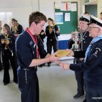 Team Captain Vinny Varley presented Fry Cup 2010 by Eoghan Lavelle