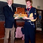 1st place Master Mariner trophy Vinny Varley,Malahide Friday Night section