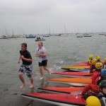 1st leg over - Run begins
