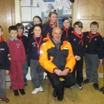 Cubs with Station Officer