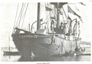 L.S.Albatross on Station Dunlaoghaire harb. 1971