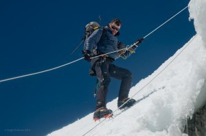 Edward O'Donnell acending Everest