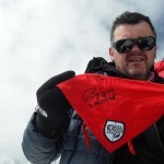 Malahide neckerchief on Everest