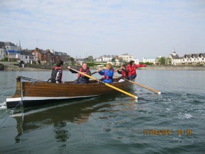 Adv charge cert 2011 IMG_0663 (13) Coxswain instruction .Hold water starboard give way port!