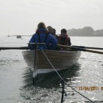 Making way in Malahide Estuary
