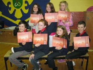 Members of the Malahide Tuesday Night Sea Cubs who were awarded their BRONZE LEVEL 1+2 RLSS Certs