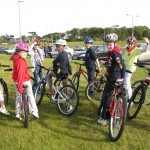 Ready to start at the Banks car park,Malahide