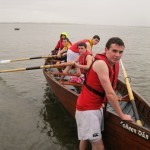 Bray Sea Scouts,finish  2nd place in U 17 skiff race in Coleen Ban