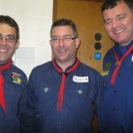 Cub leaders from Malahide Sea Scouts