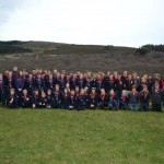 90 scouts and leaders from Malahide camping at L.Dan for Founder's Day 2012
