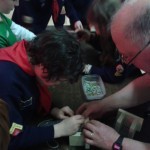 Helping hand from Cub Leader Alan Johns
