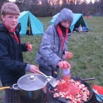 Hells Kitchen at Reachra County Camping Shield