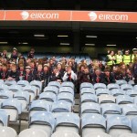 Malahide Sea Scouts waiting to be called to the first photo