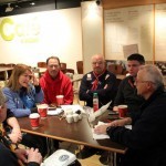 Planning meeting before arrival of scouts
