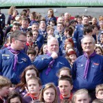 Chief Scout at Centenary Photo