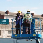 Careful up there!