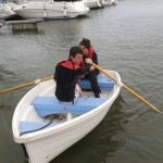 Row a dingy single handed