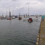boat drill in Malahide Marina