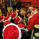 Santa at Malahide Sea Scout Den