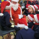 Beavers meet Santa
