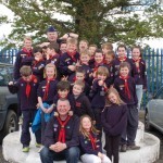 Skipper Lee Hazzard with Tuesday Cubs,Baldonnel Aerodrome