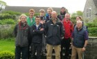 Members of Malahide Sea Scout Group with Alex Baring (Lord Ravelstoke)