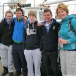 Departing at Malahide Marina