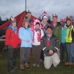 Many "Indians , make peace" at Castle Saunderson