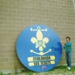 First hand painted sign erected in 1978