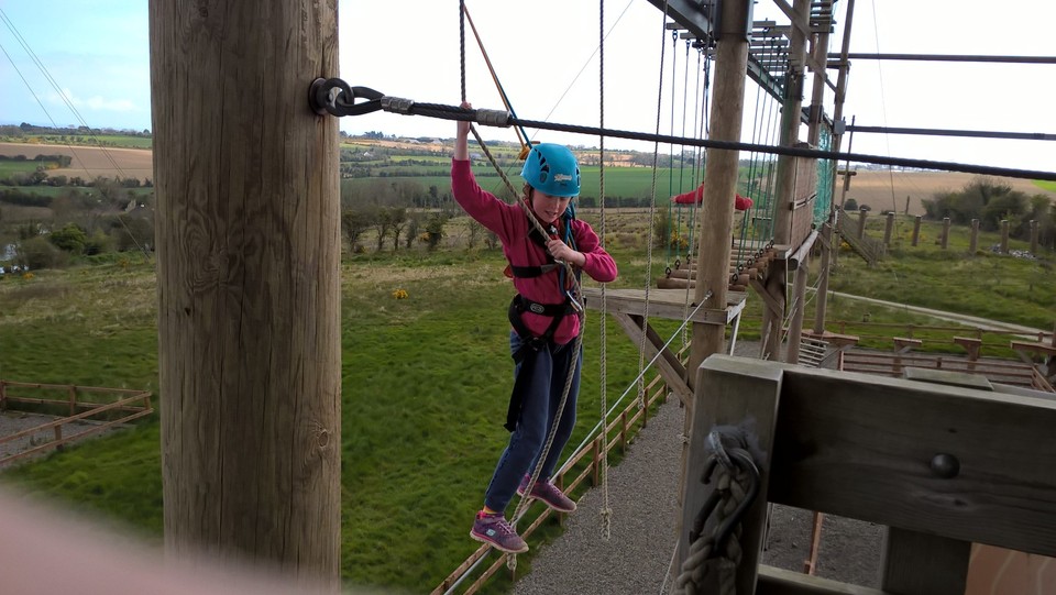 Monday Cubs having an action packed morning at Xtreme Adventure Centre